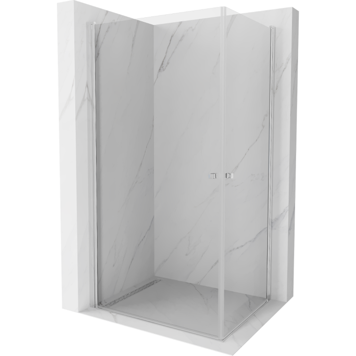 Cabina de dus, Mexen, 3593, Standard, Crom, Dreptunghi