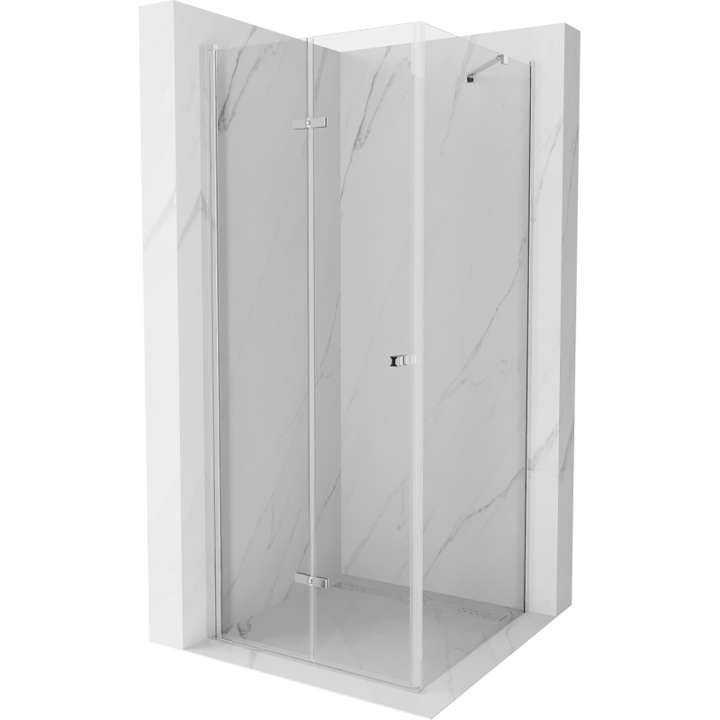 Cabina de dus, Mexen, 3862, Standard, Crom, Patrat