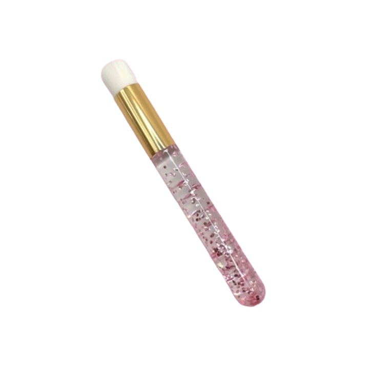 Четка за почистване на мигли, Розова