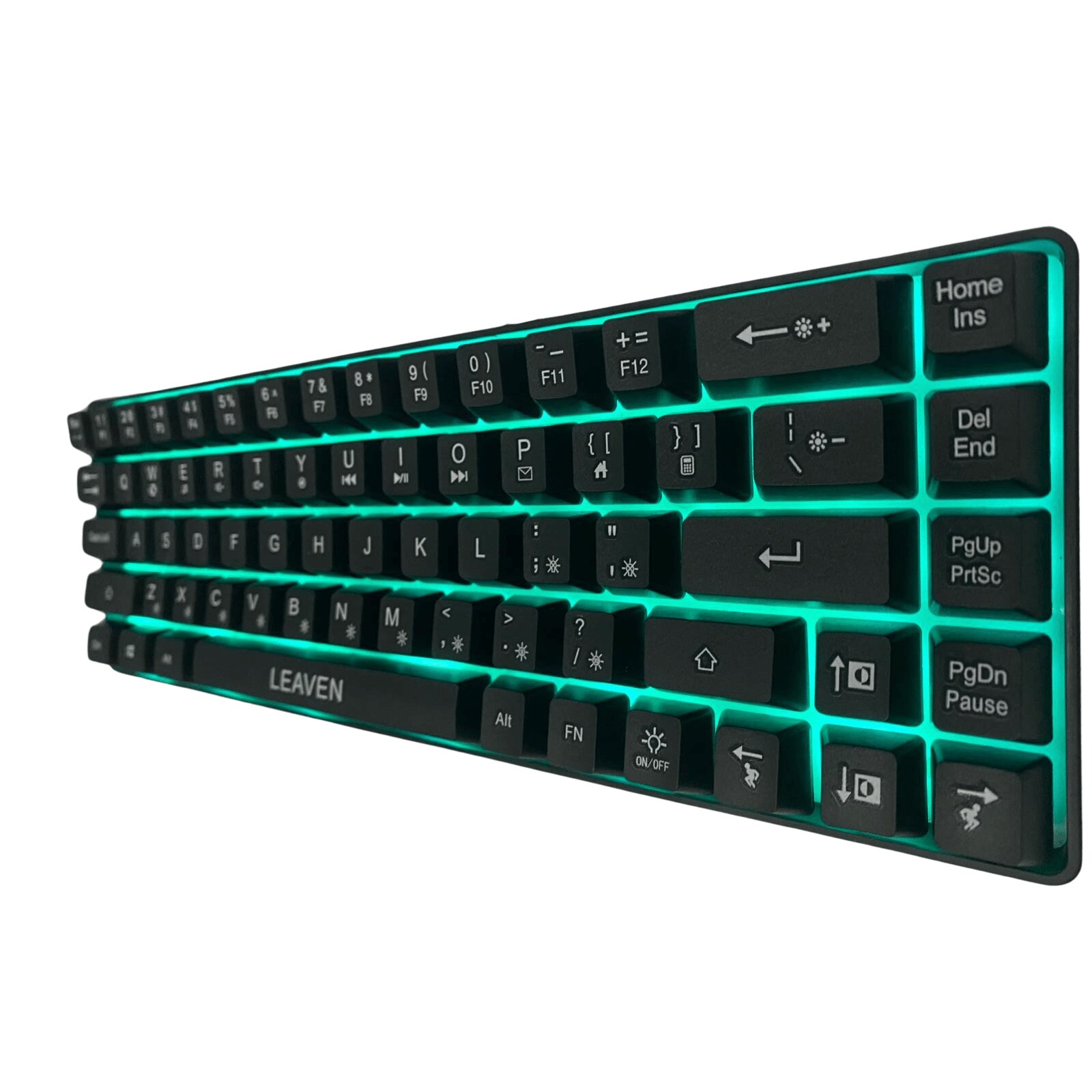 Tastatura pentru Gaming, Leaven K680 68 Night Black Wired Edition ...