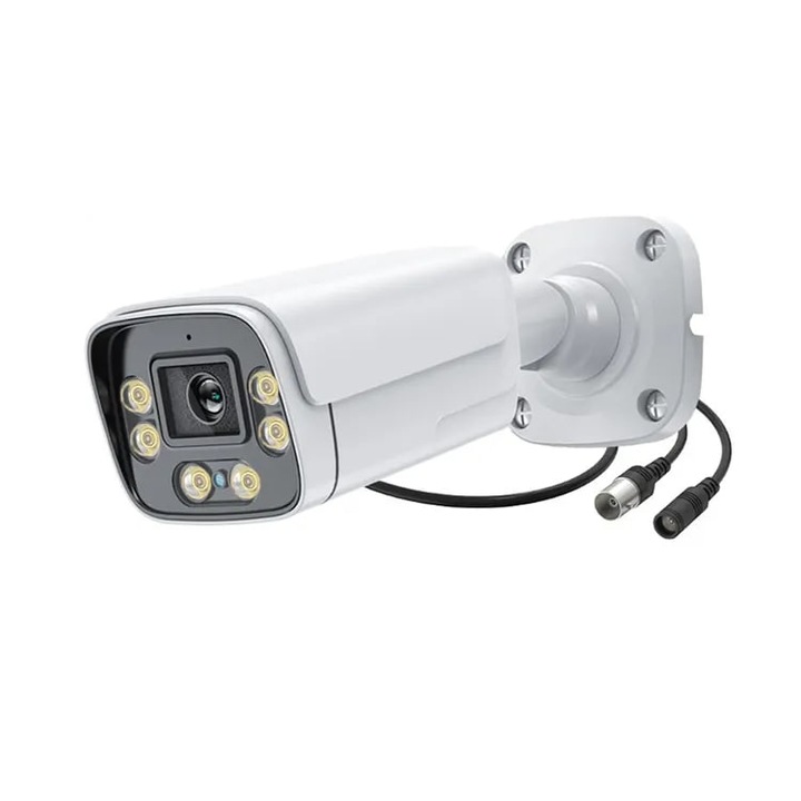 AHD камера за наблюдение, 5MP Full HD, TSS-818ADE, Bullet, 3,6 mm обектив, IR 30M, пълноцветен
