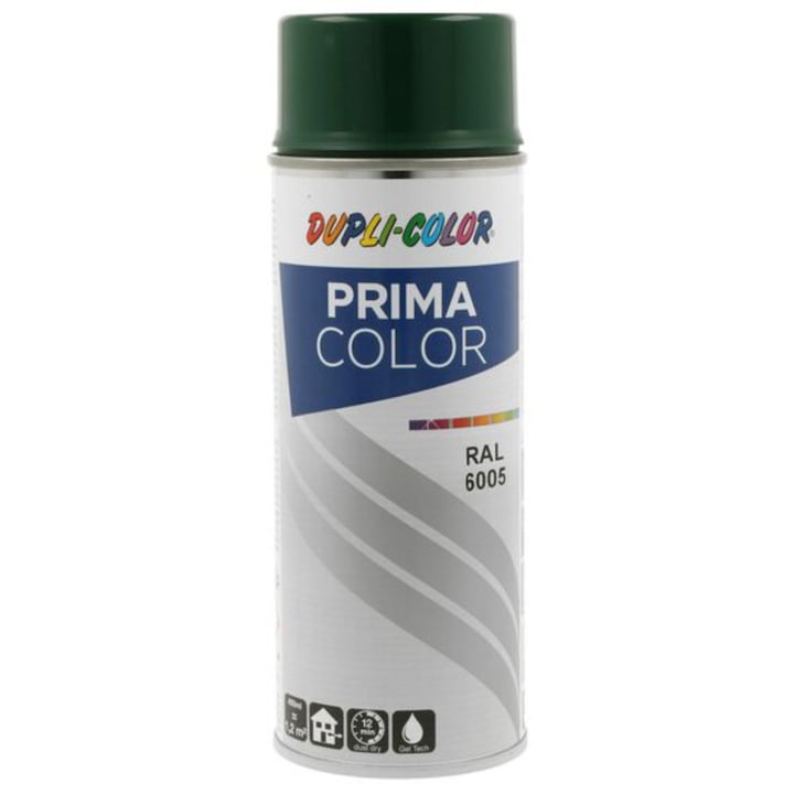 Спрей акрилна боя Dupli-Color Prima Color, интериор/екстериор, зелен мъх, 400 ml