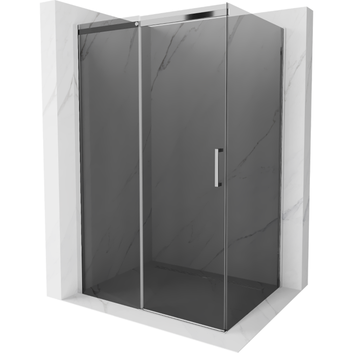 Cabina de dus, Mexen, 4200, Standard, Crom, Dreptunghi