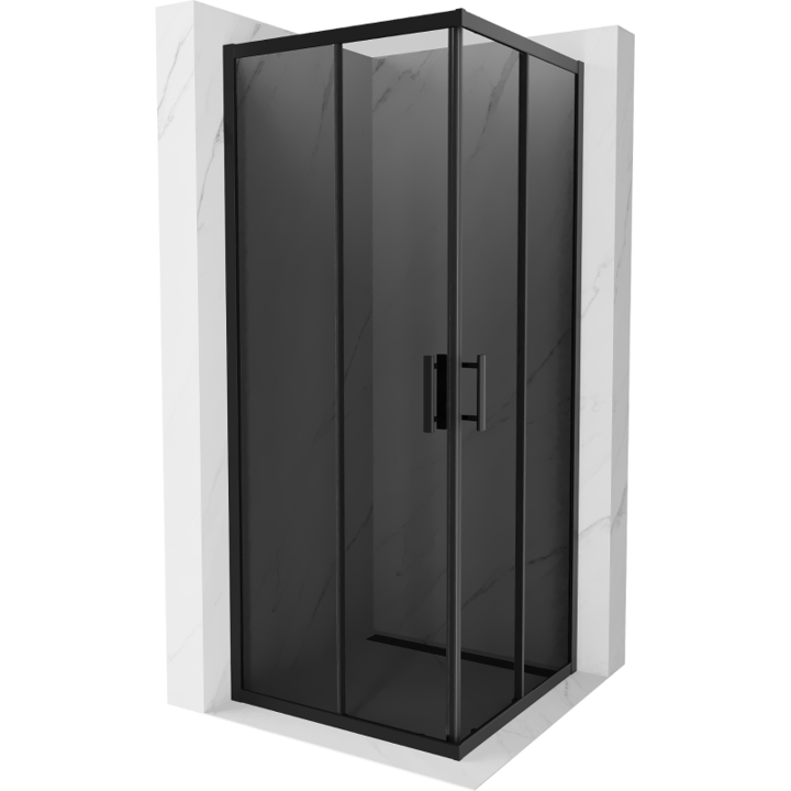 Cabina de dus, Mexen, 14397, Standard, Negru, Patrat