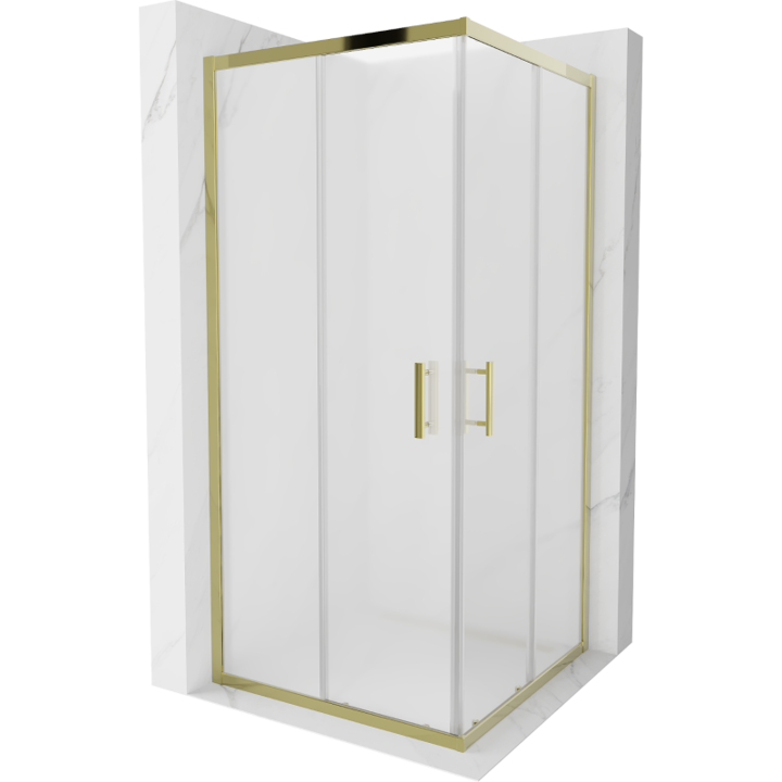 Cabina de dus, Mexen, 14386, Standard, Auriu, Patrat