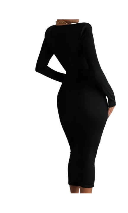 rochie carolina neagra