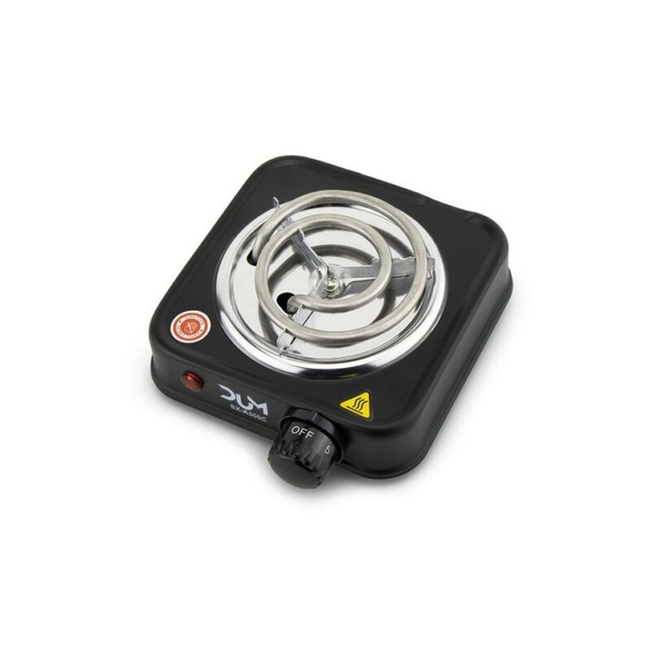 Aprinzator electric mini pentru carbuni narghilea DUM 500W cu termostat reglabil