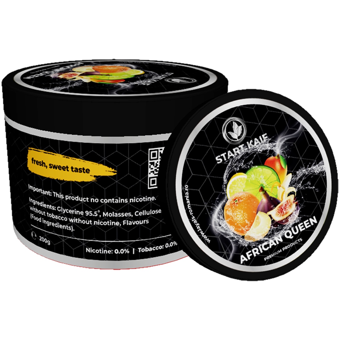 Aroma Narghilea StartKaif, African Queen, din celuloza, fara