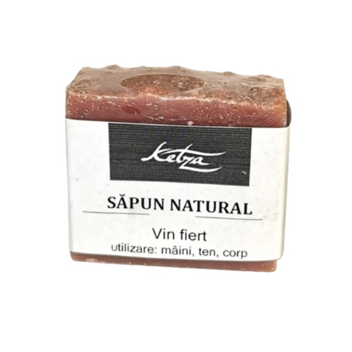 Szilárd natúr szappan, Boiled Wine, Ketza, 60g
