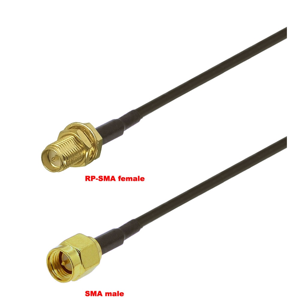 Cable Pigtail Rp-sma Hembra A Mhf4 Ipex Ipx Rf 10 Cm | Cuotas Sin Inter&eacute;s