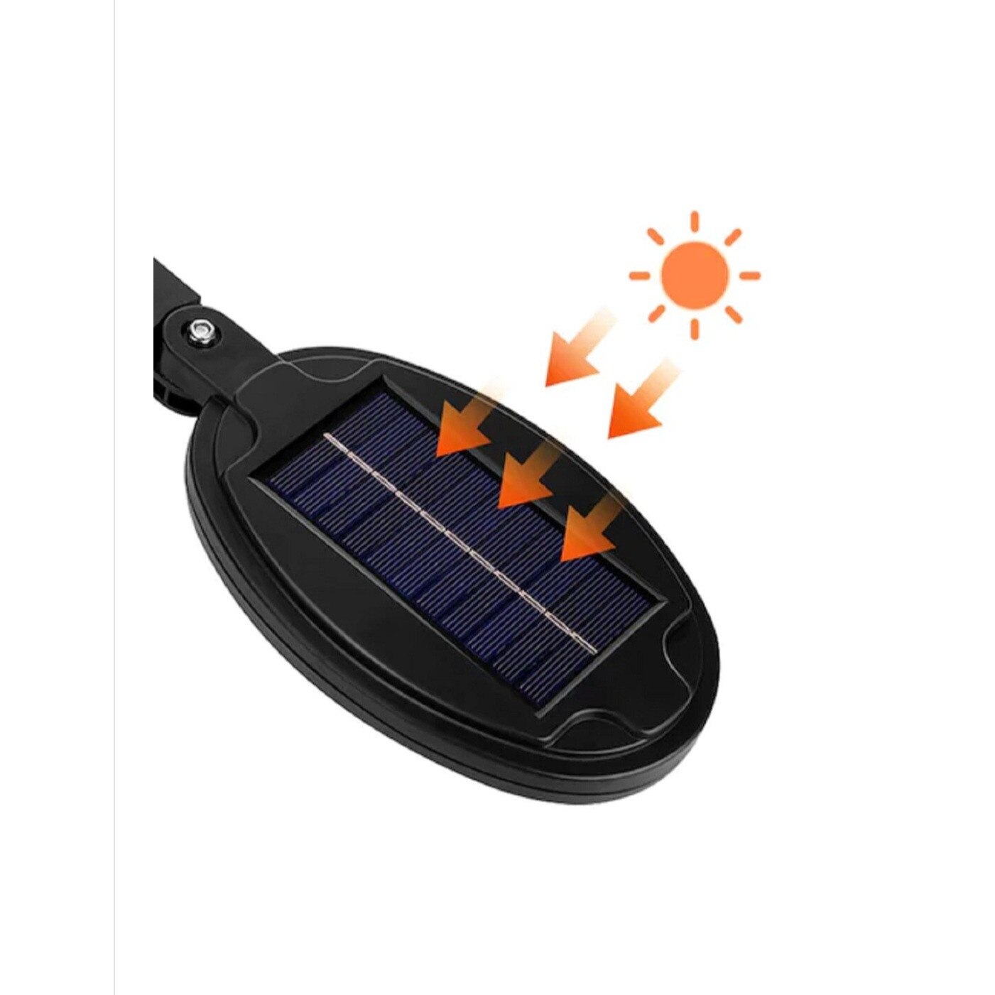 Lampa stradala cu incarcare solara, 100 x LED SMD, senzor de miscare ...