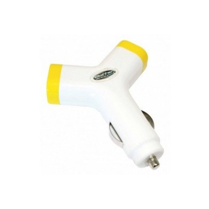 Incarcator auto cu 2 porturi USB 12/24V Bottari