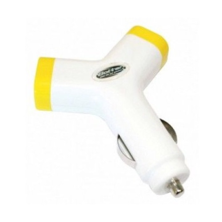 Incarcator auto cu 2 porturi USB 12/24V Bottari