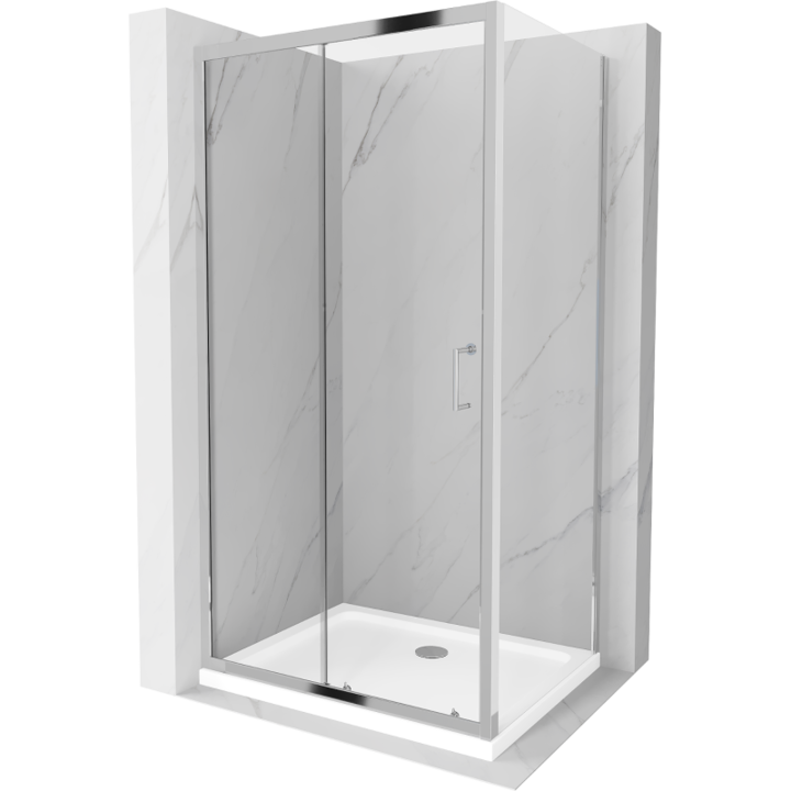 Cabina de dus, Mexen, 4864, Standard, Crom, Dreptunghi