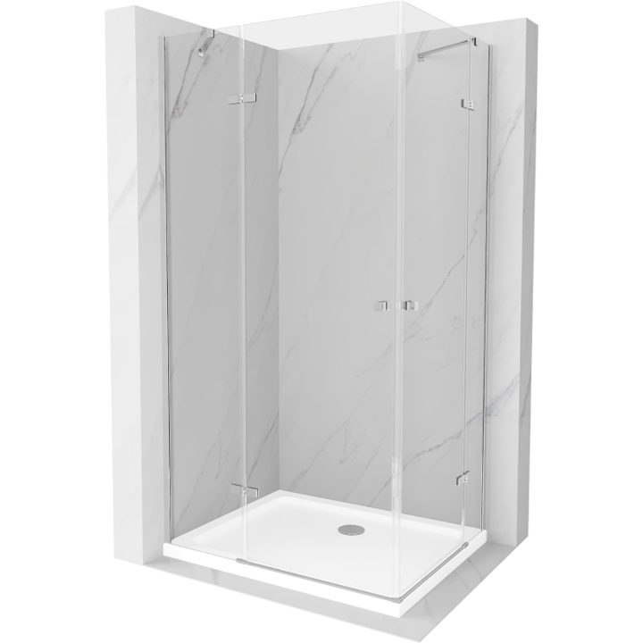 Cabina de dus, Mexen, 13301, Standard, Crom, Dreptunghi