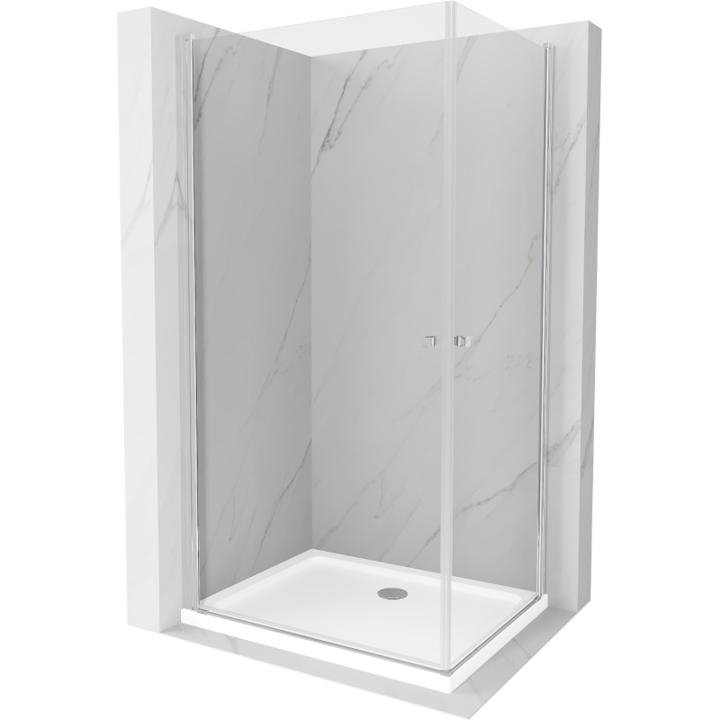 Cabina de dus, Mexen, 13310, Standard, Crom, Dreptunghi