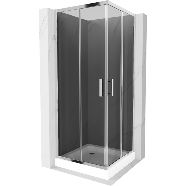 Cabina de dus, Mexen, 13413, Standard, Alb, Patrat