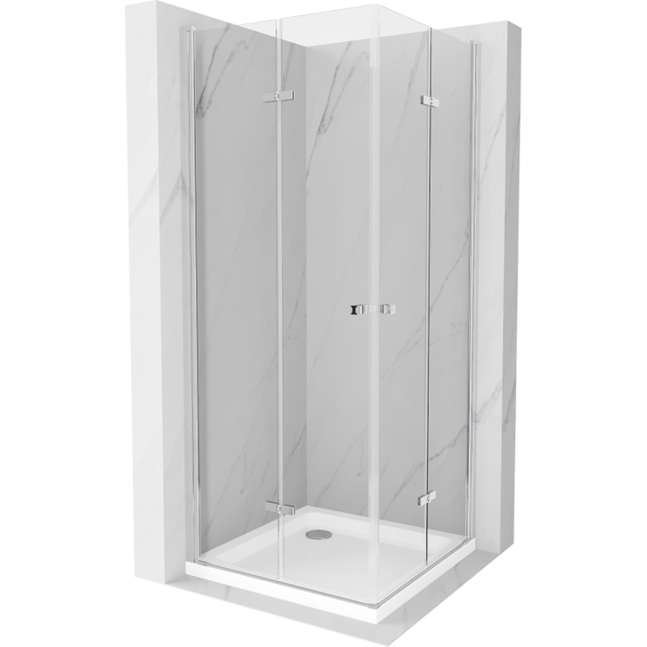 Cabina de dus, Mexen, 13299, Standard, Crom, Dreptunghi