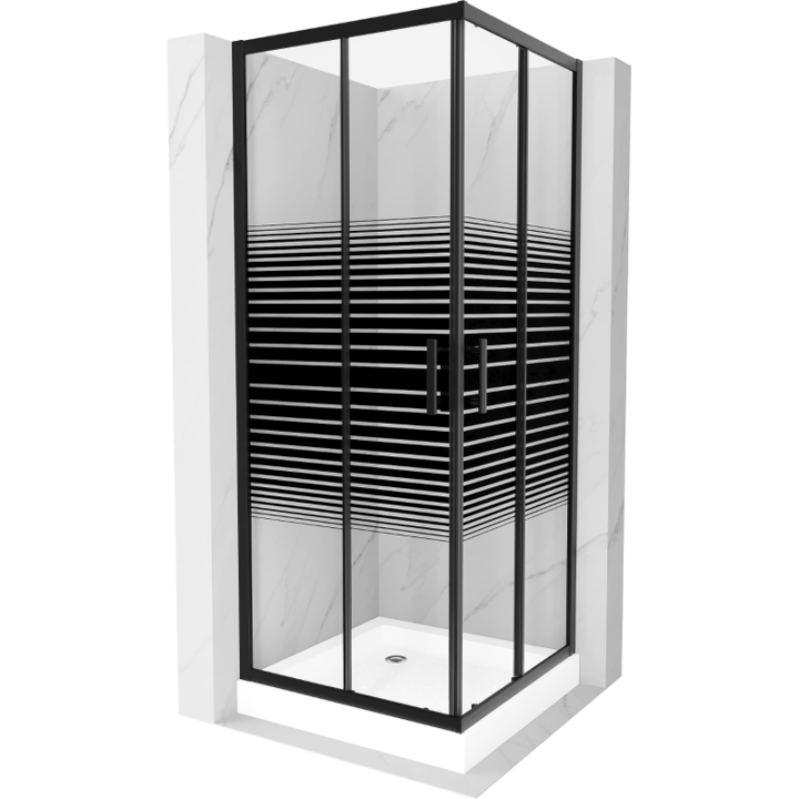 Cabina de dus, Mexen, 14455, Standard, Alb, Patrat