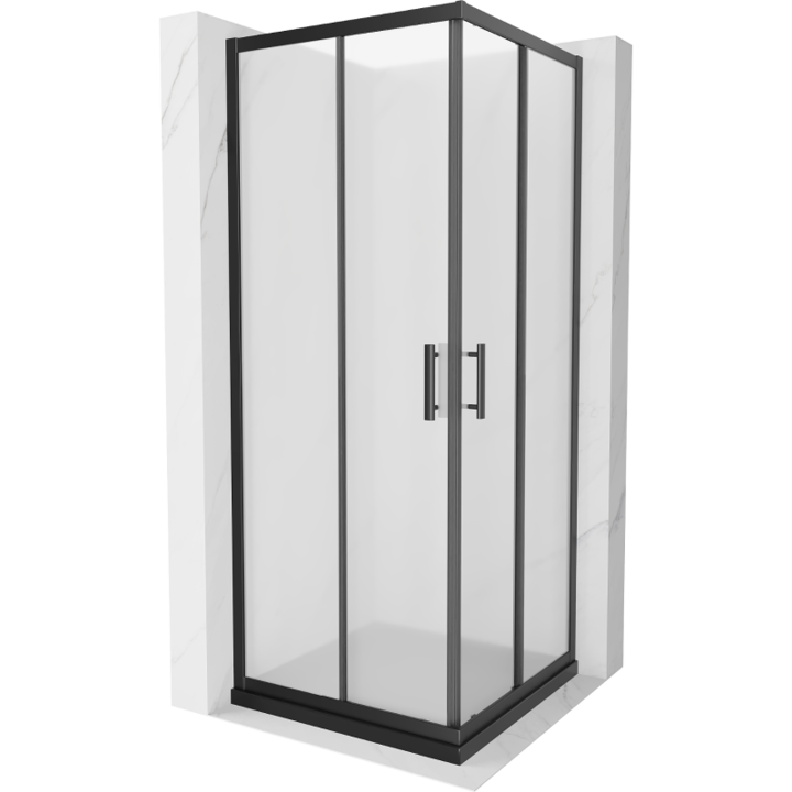 Cabina de dus, Mexen, 14595, Standard, Negru, Patrat