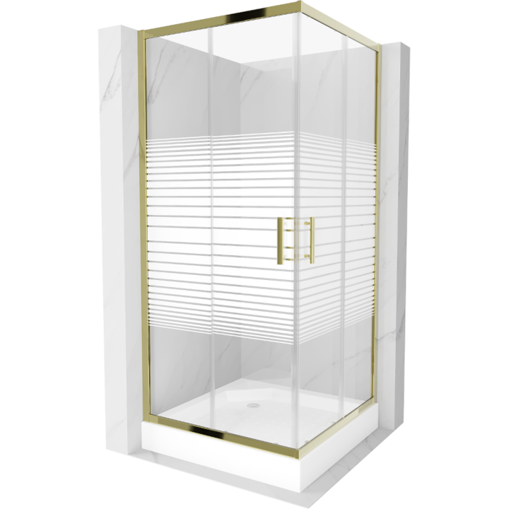 Cabina de dus, Mexen, 14439, Standard, Alb, Patrat