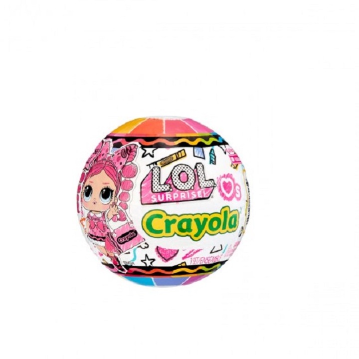 Papusa L.O.L. Surprise! seria Loves Crayola in glob