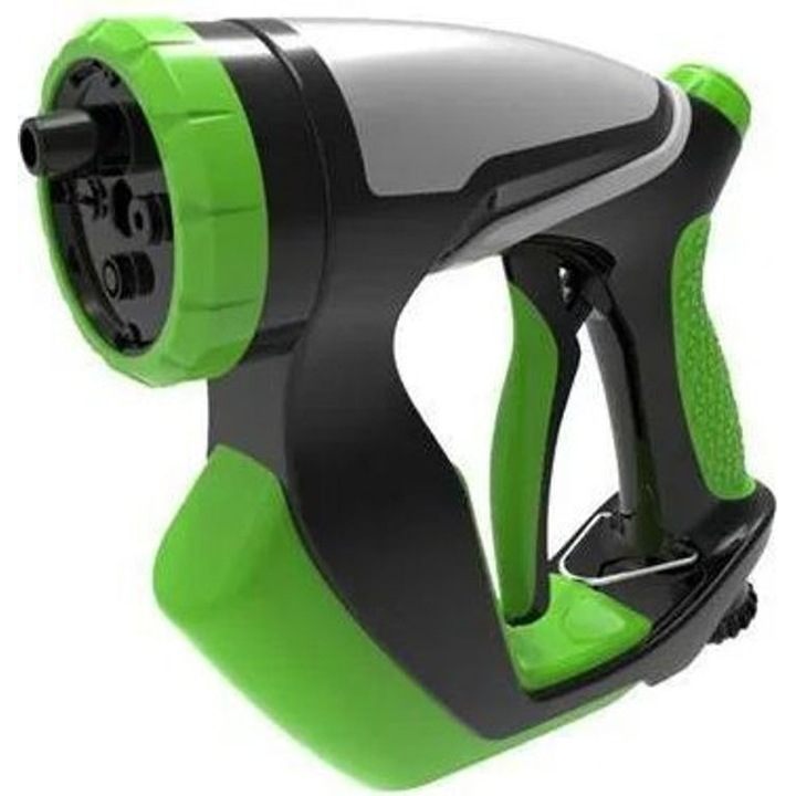 Duza spumare pentru aparat de spalat cu presiune, Multifunctional, 4 in 1, rezervor sapun 200 ml, eBA®, verde cu negru
