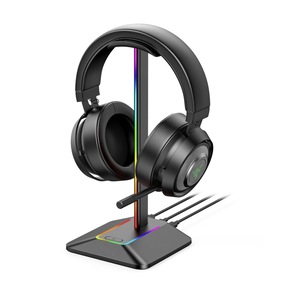 Support casti gaming Canyon WH-200 RGB LED 2USB Headset 1.5m Black ...