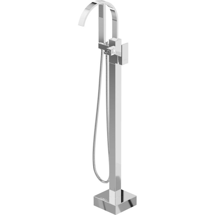 Kád/zuhany csaptelep, Mexen, 1837, Kerámia, Sárgaréz