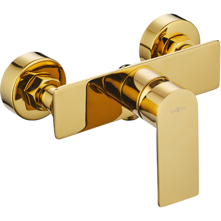 Kád/zuhany csaptelep, Mexen, 1892, Sárgaréz