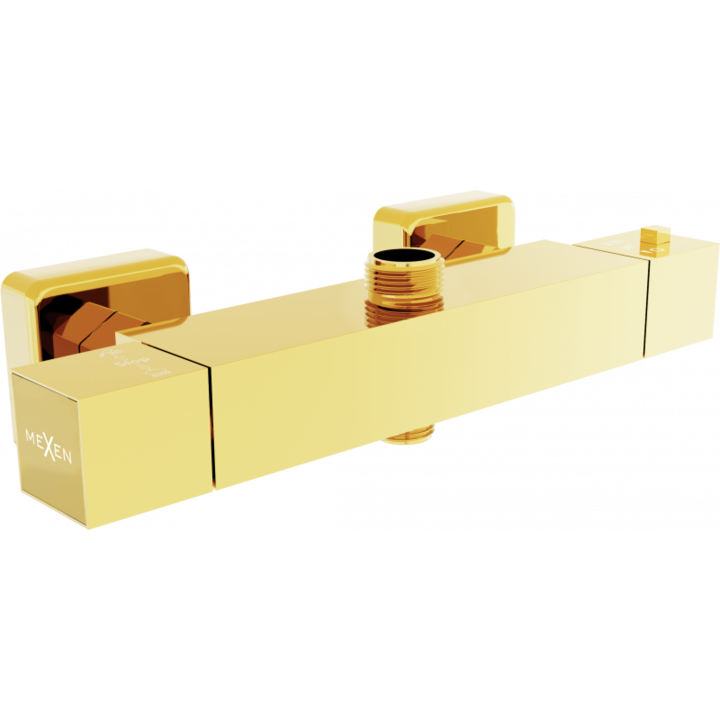 Kád/zuhany csaptelep, Mexen, 330, Sárgaréz