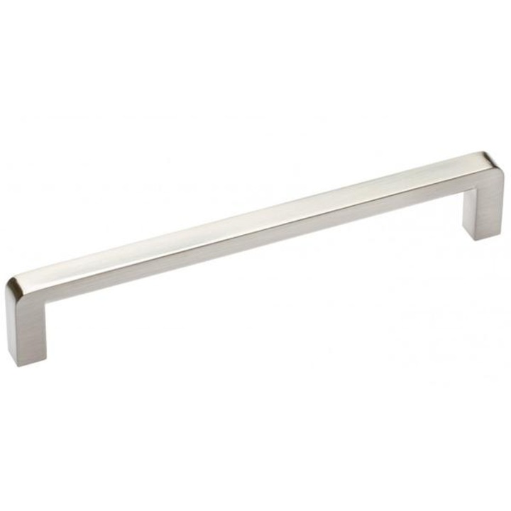 Bagio bútorfogantyú, csiszolt acél GT kivitel, L:136 mm