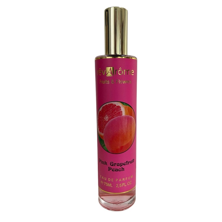 Víz parfüm nőknek Revarome Fruits & Flowers Red Grapefruit and Peach 75 ml