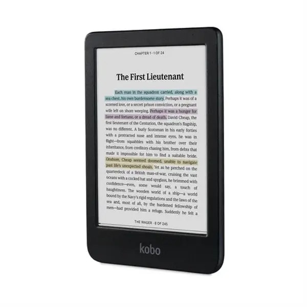 EBook Reader Kobo Clara Colour, Ecran E Ink Kaleido 6