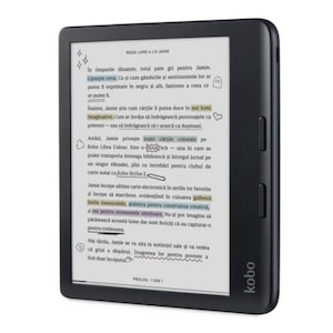 eBook Kobo Libra H2o 7A´A´, Rezistenta la apa IPX8, 8 GB, 1200 mAh