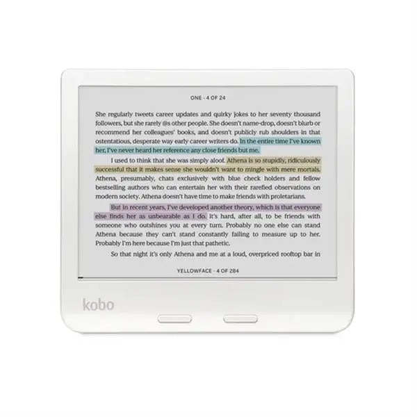 E-Book Reader Kobo Libra Colour, Ecran E-Ink Kaleido 7