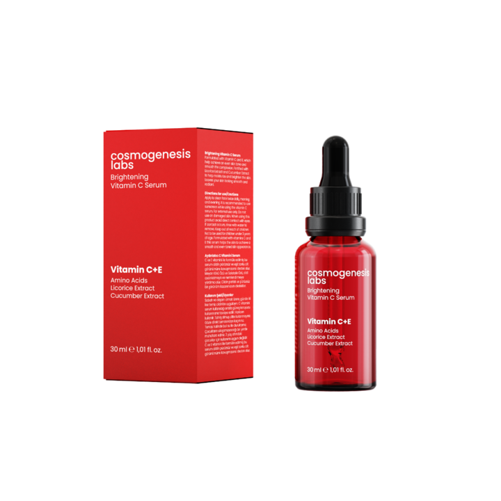 Serum cu Vitamina C Cosmogenesis Labs, pentru luminozitate, 30ml
