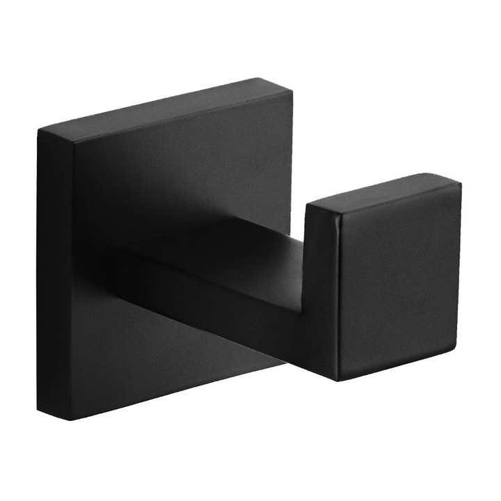 Törülközőtartó, Mexen, 5057, Acél, Fekete