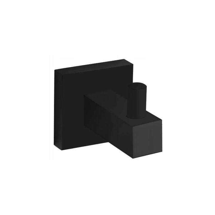 Закачалка за кърпи, Mexen, 1060, Метална, Черна