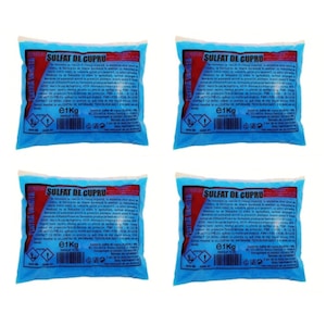 Sulfat de cupru, piatra vanata, ingrasamant de tip MIF, pentru stropire pomi fructiferi, vita de vie si legume, 4 Kg