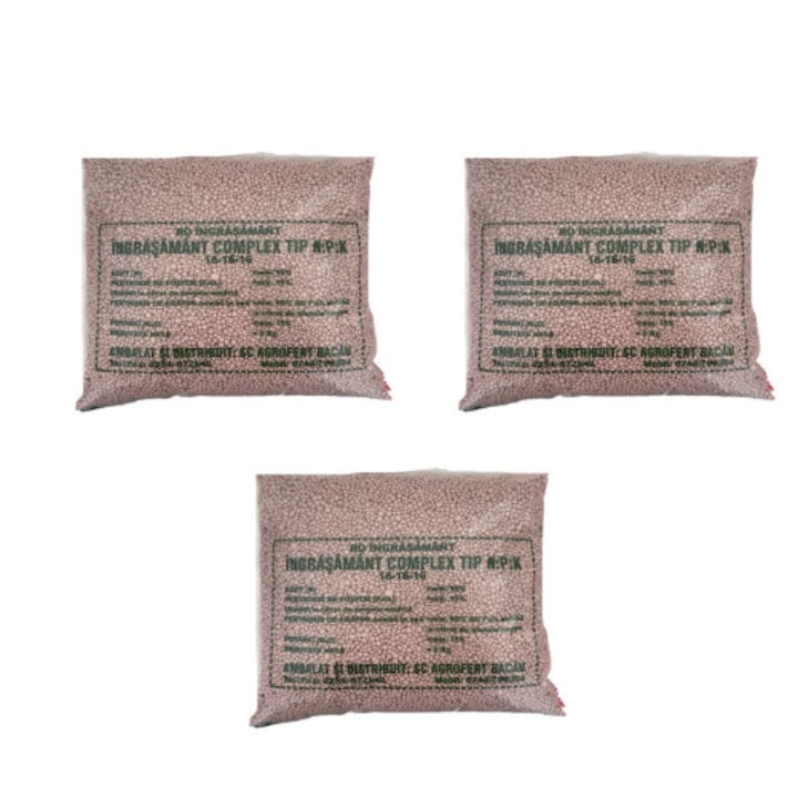 Ingrasamant Universal NPK 16-16-16, granule, 6 kg