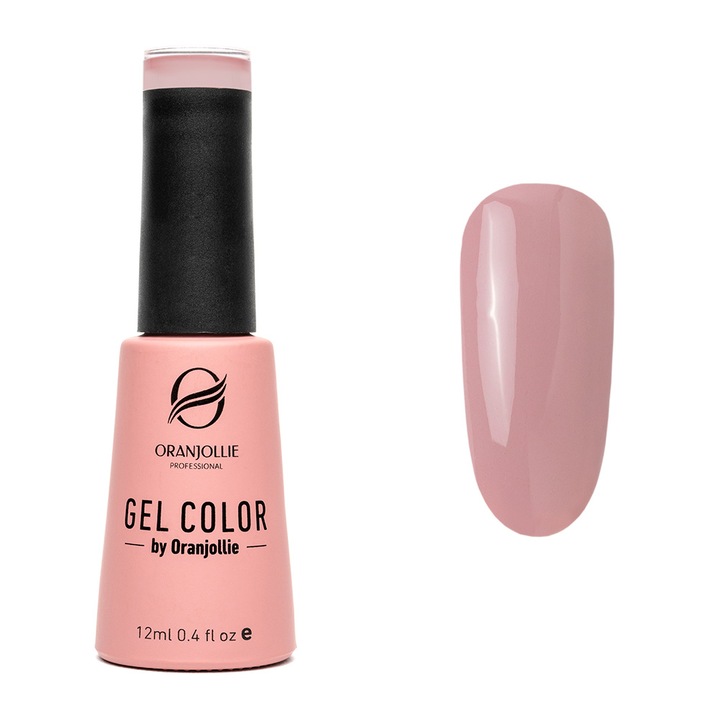 Oja Semipermanenta, Profesionala, Gel Color, Nr.019, 12ml, Lucios, Roz Pudra