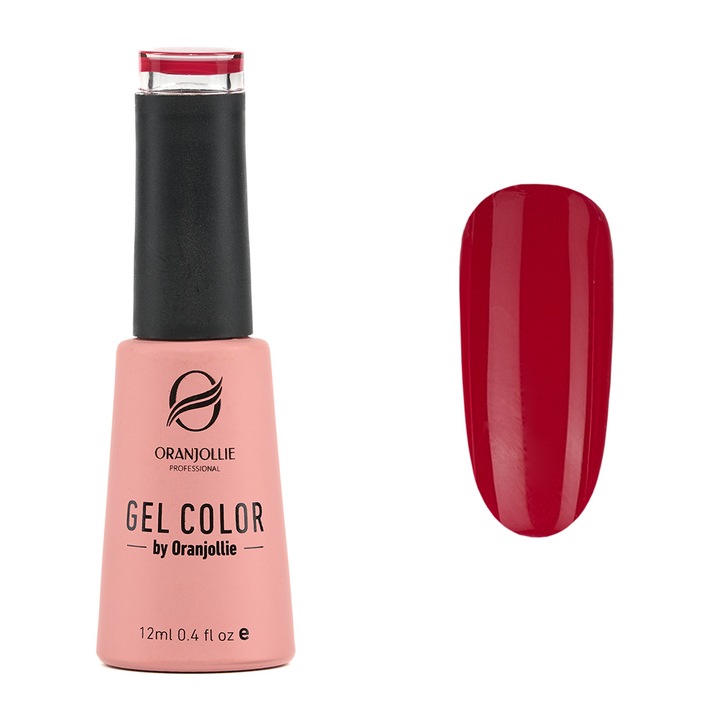 Oja Semipermanenta, Profesionala, Gel Color, Nr.111, 12ml, Lucios, Rosu
