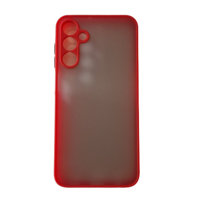 Хибриден TPU калъф, съвместим със Samsung A15, червен, TELGORBCS