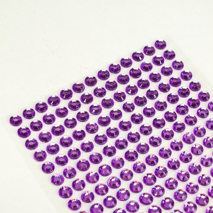 Accesoriu decorativ, Corolla, 260buc/coala - violet
