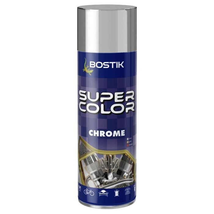 Spray Vopsea Den Braven Super Color Chrome, Auriu, Interior / Exterior ...