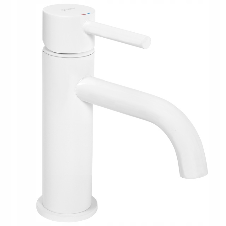 Mosdócsap, egykaros, matt, fehér