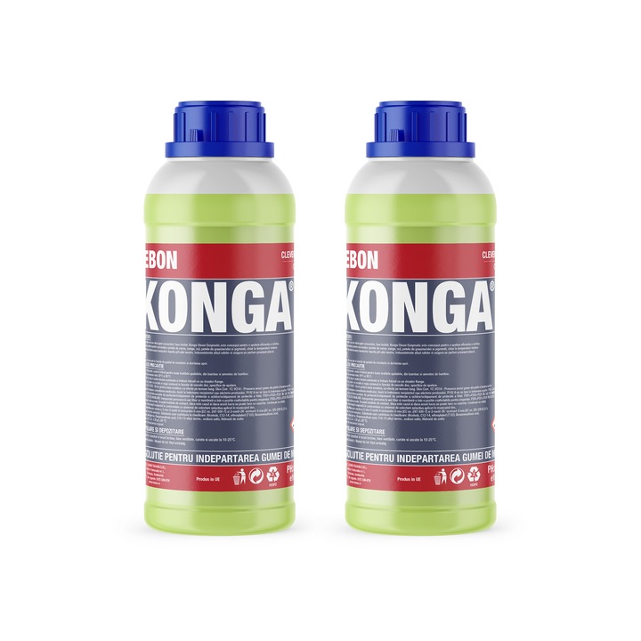 Set - 2 x Detergent lichid cu enzime pentru rufe, Parfumat Flori Proaspat de Primavara, 1L, Automat, 48 spalari