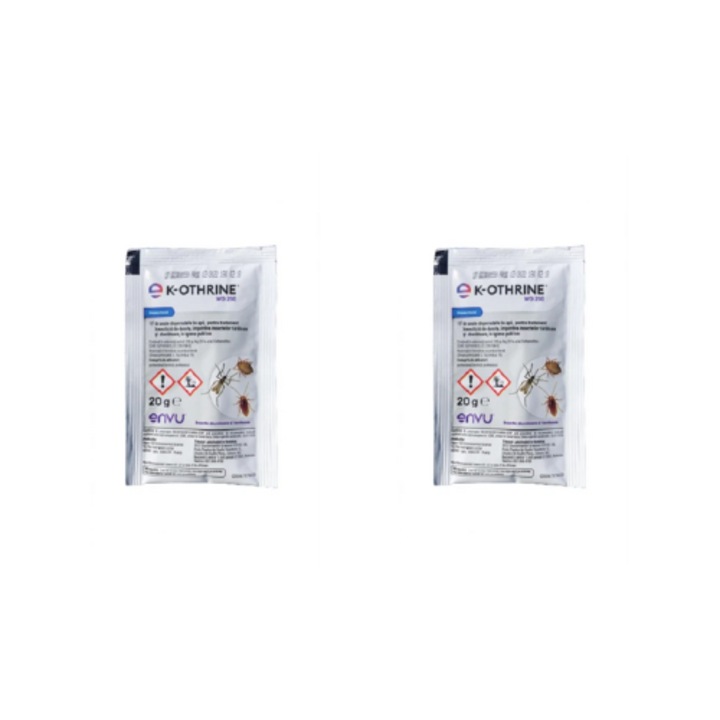 Insecticid pentru combaterea insectelor taratoare si zburatoare, K-Othrine WG 250, 40 grame