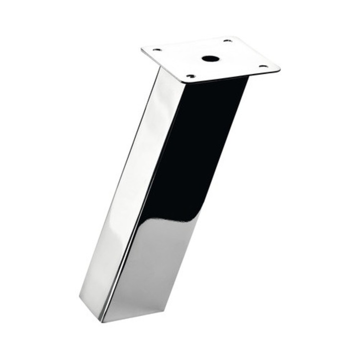 Console Tejghea Bar Hettich 40x40x165 Mm, Max. 15kg, Otel Cromat, 2 Bucati